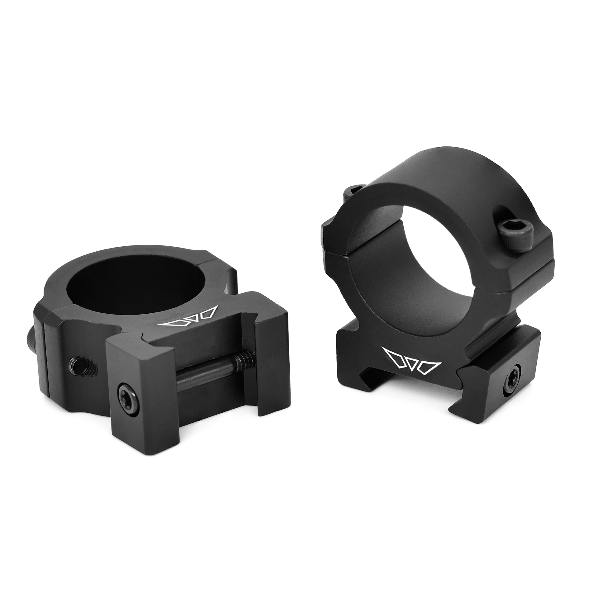 Warne Scope Mounts Vapor Horizontal 30mm, Low Matte Rings