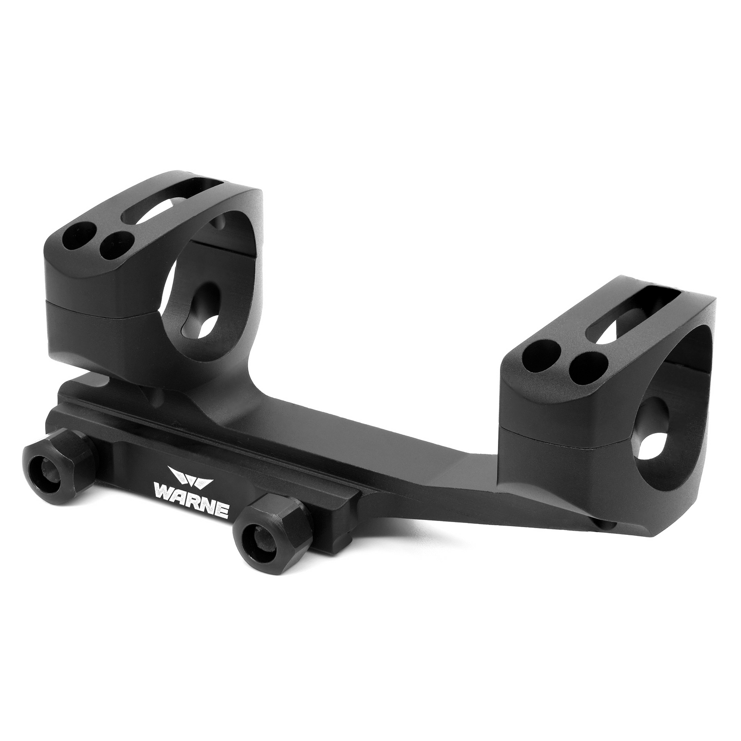 Warne Scope Mounts Gen 2, Extended Skeletonized 30mm MSR Mount, Black
