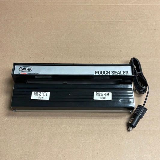 Kapac Sealpak Portable Evidence Pouch Sealer SCOTCHPAK BLACK 103-E-6-black