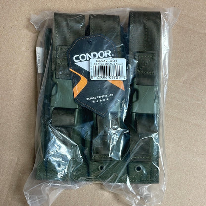 Tactical Pouch: Triple MP5 Mag Pouch, OD Green MA37-001