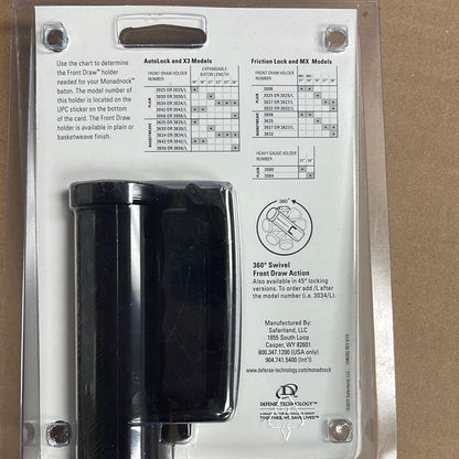 Monadnock Baton Holder Autolock 22/26, Power Tip Basketweave 360 Swivel 3634 /1000274