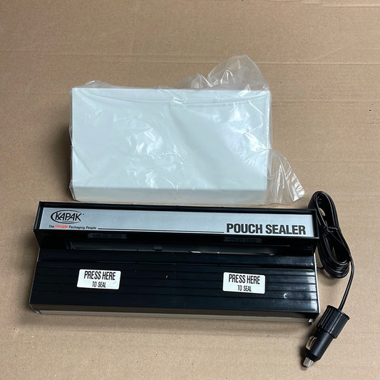 Kapac Sealpak Portable Evidence Pouch Sealer SCOTCHPAK BLACK 103-E-6-black
