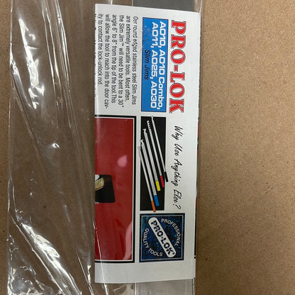 Unlock Opening Tool Kit Car Door Lost Lock Out Super Slim Jim AO11 1.25"x22"