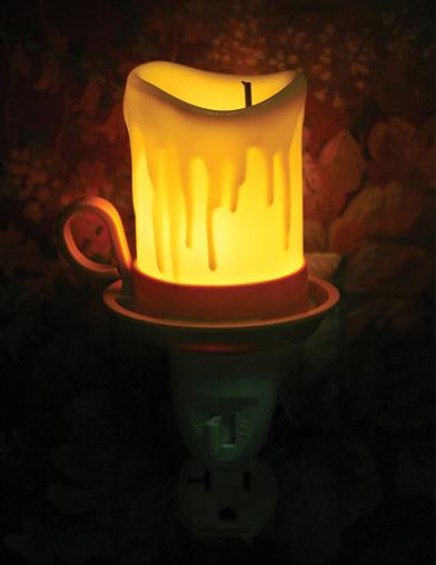 Drippy Old Candle Nightlight 10778