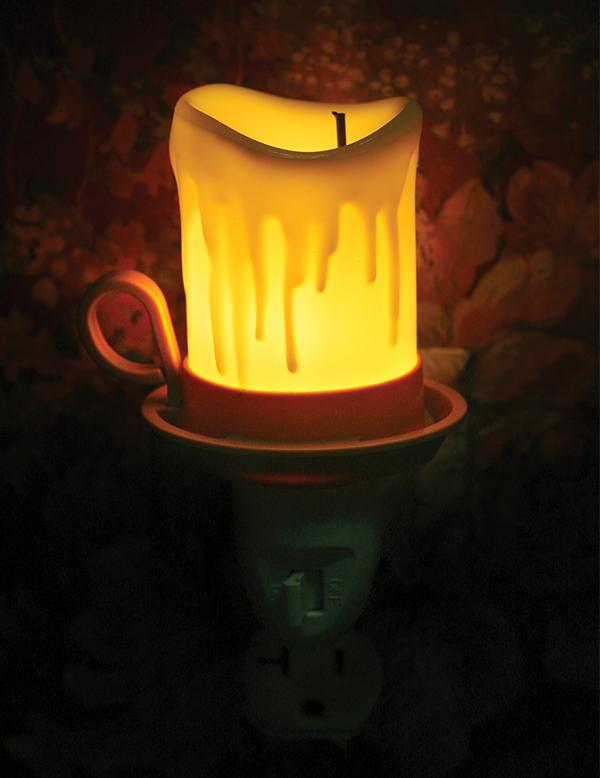 Drippy Old Candle Nightlight 10778