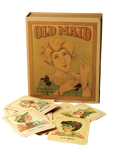 Old Maid Card Game 18749 by Victorian Trading Co