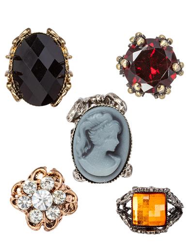 Beautiful Hatpins (set Of 10) 18904