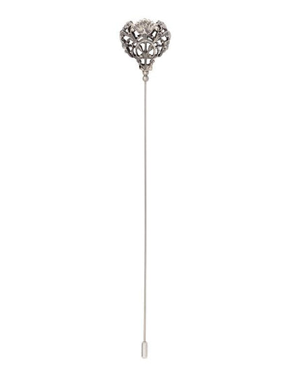 Brown Faceted Gem Hatpin 18953