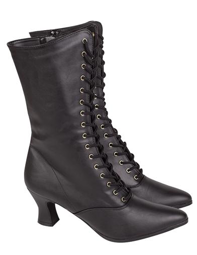 Tall Victorian Lace-ups 30448