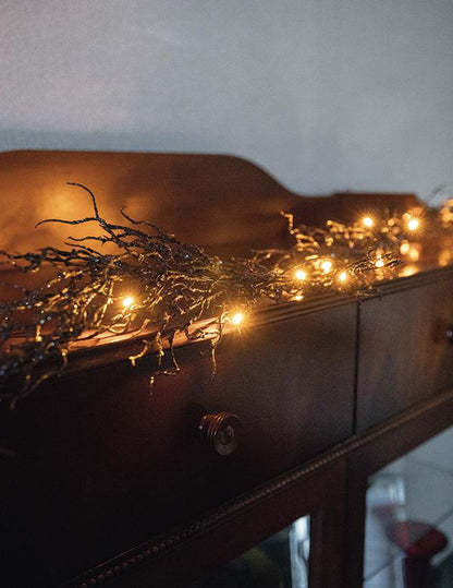 All Hallow's Eve Lit Swag 30666 by Victorian Trading Co