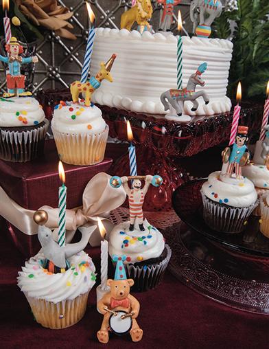 Big Top Circus Candle Holders (set Of 12) 30914