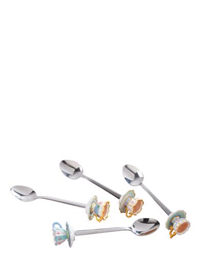 Coming Up Roses Teatime Stirrers (set Of 4) 31342 by Victorian Trading Co