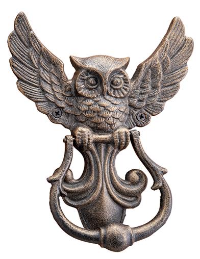 Arts & Crafts Owl Door Knocker 31453