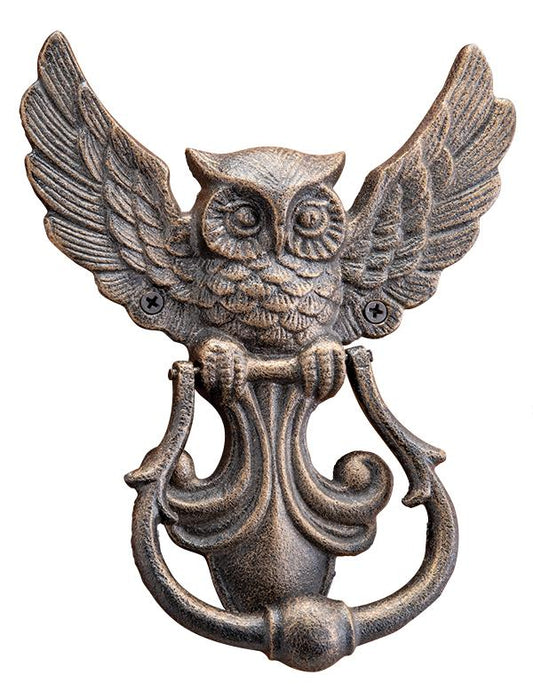 Arts & Crafts Owl Door Knocker 31453