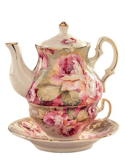 Victorian Rose Tea For One 31569