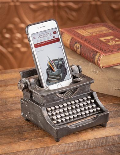 Hemingway Typewriter Phone Holder 31768