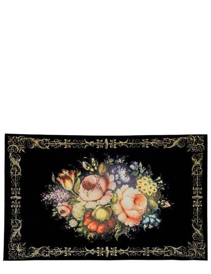 Gilded Age Still Life Of Flowers 35"x22" Floor Mat 31784 by Victorian Trading Co