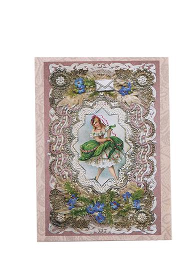 Violet Scented Lace Sachets (set Of 6) 31794 by Victorian Trading Co