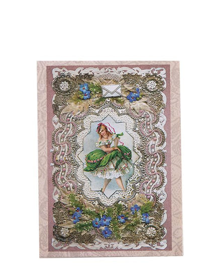 Violet Scented Lace Sachets (set Of 6) 31794 by Victorian Trading Co