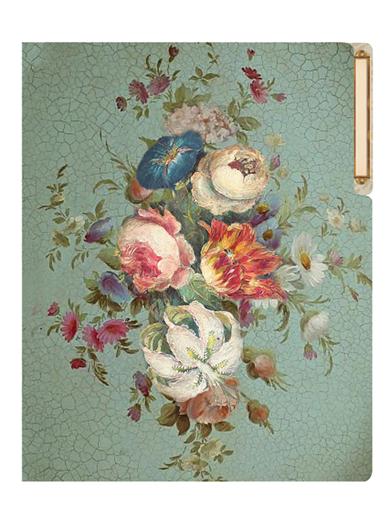Posy & Poesie File Folders 31810 by Victorian Trading Co