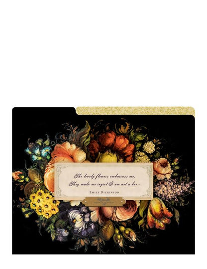Posy & Poesie File Folders 31810 by Victorian Trading Co