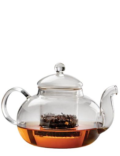 Dainty Glass Teapot With Strainer 31832