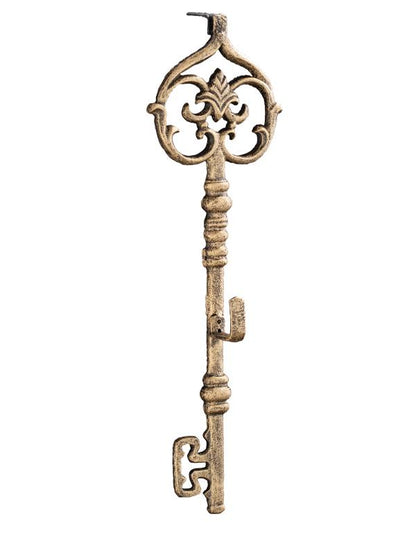 Aged Skeleton Key Wreath Hanger for Vintage Decor by VTC - Charming Accent
