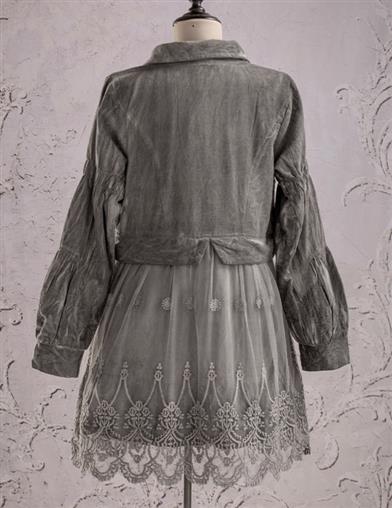 Heather Gray Jacket 32375 by Victorian Trading Co