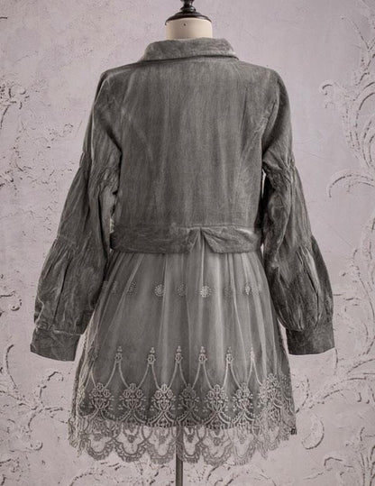 Heather Gray Jacket 32375 by Victorian Trading Co