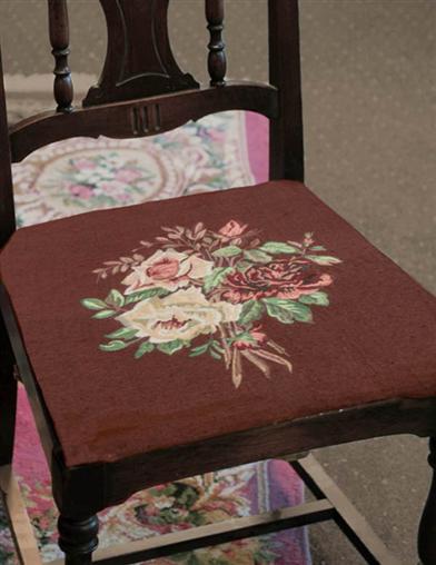 French Baroque Tapestry Chair Cover by Victorian Trading Co 32410