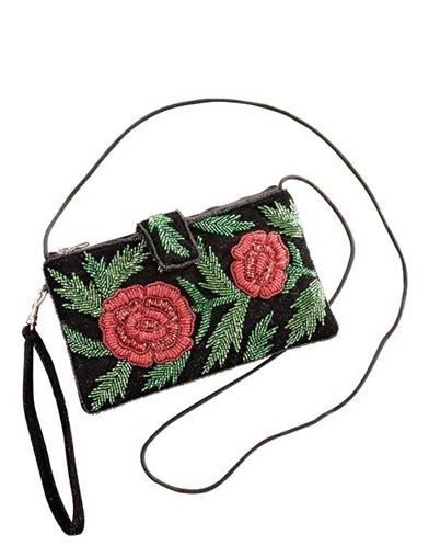 Beaded Rose Purse 32794