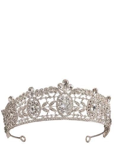 Empress Tiara 32955 Polished Silver Color by Victorian Trading Co