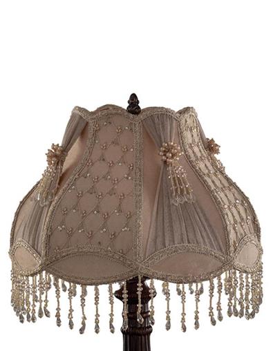 Embroidered Opulence Dome Lampshade 33069