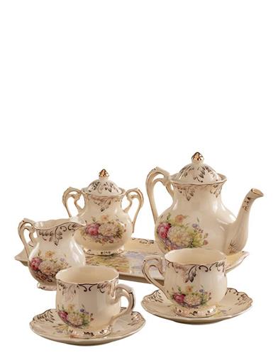 Royal Garden Tea Set 33093 by Victorian Trading Co