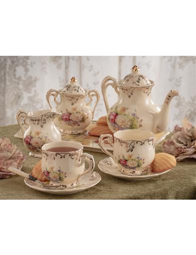 Royal Garden Tea Set 33093 by Victorian Trading Co