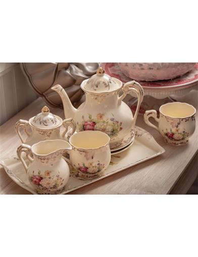 Royal Garden Tea Set 33093 by Victorian Trading Co