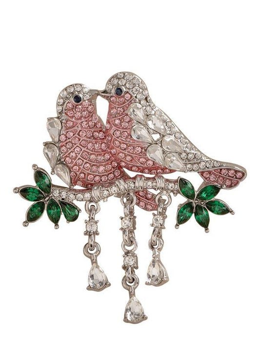 Love Birds Brooch 33157