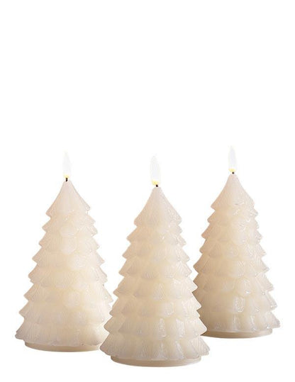 O Tannenbaum Wax Tapers (set Of 3) 33175 Victorian Trading Co