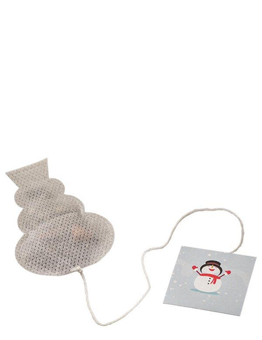 Steeping Snowman Tea Bags (set Of 6) 33193 by Victorian Trading Co