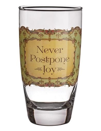 Meaningful Mantras Drinking Glasses (set Of 4) 33261 by Victorian Trading Co