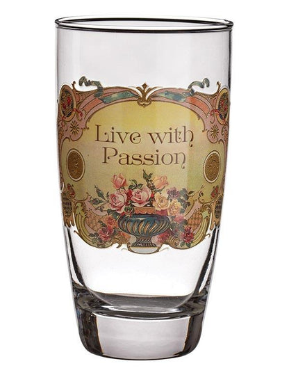 Meaningful Mantras Drinking Glasses (set Of 4) 33261 by Victorian Trading Co