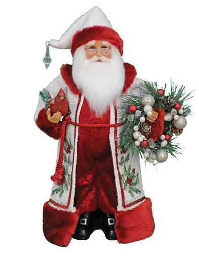 Winter Serenity Santa Figurine 33298 Victorian Trading Co