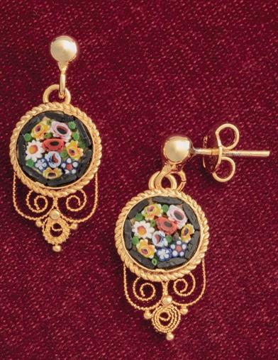 Florentine Mosaic Earrings 33314