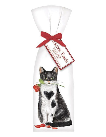 The Bearer Of Love Tea Towels (pair) 33325 by Victorian Trading Co
