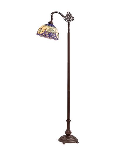 Blue And White Tiffany Reading Lamp 33367