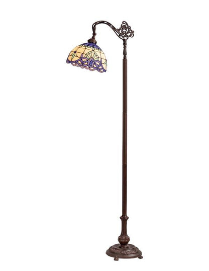 Blue And White Tiffany Reading Lamp 33367