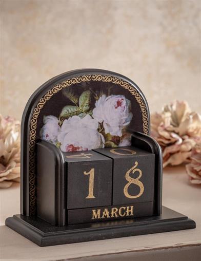 Midnight Roses Perpetual Calendar 33380