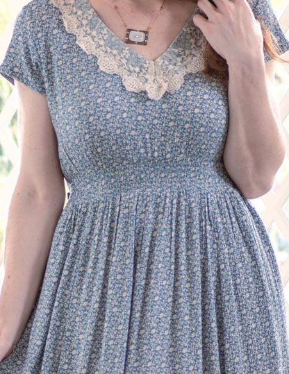 April Cornell Grace Tea Dress Size Large 33403 Victorian Trading Co