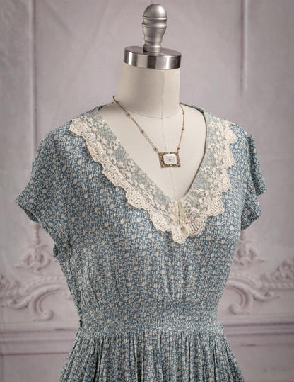 April Cornell Grace Tea Dress Size Large 33403 Victorian Trading Co