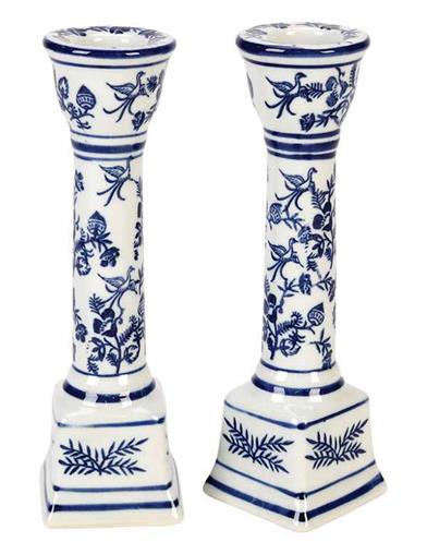 French Countryside Candlesticks (set Of 2) 33488